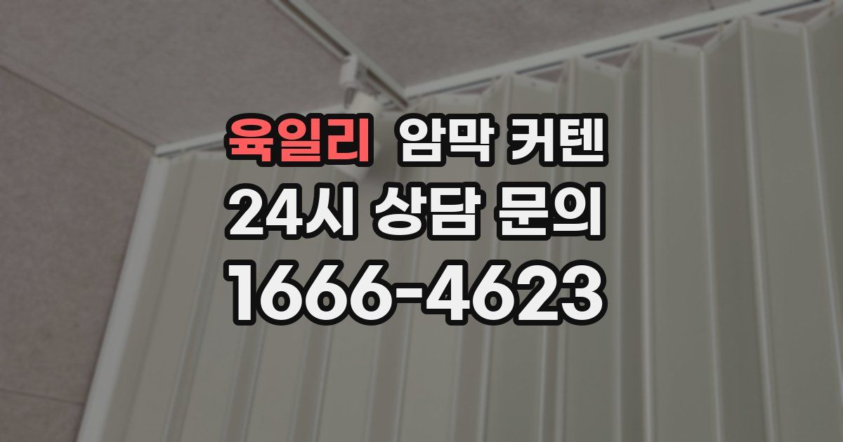 육일리 암막 커텐