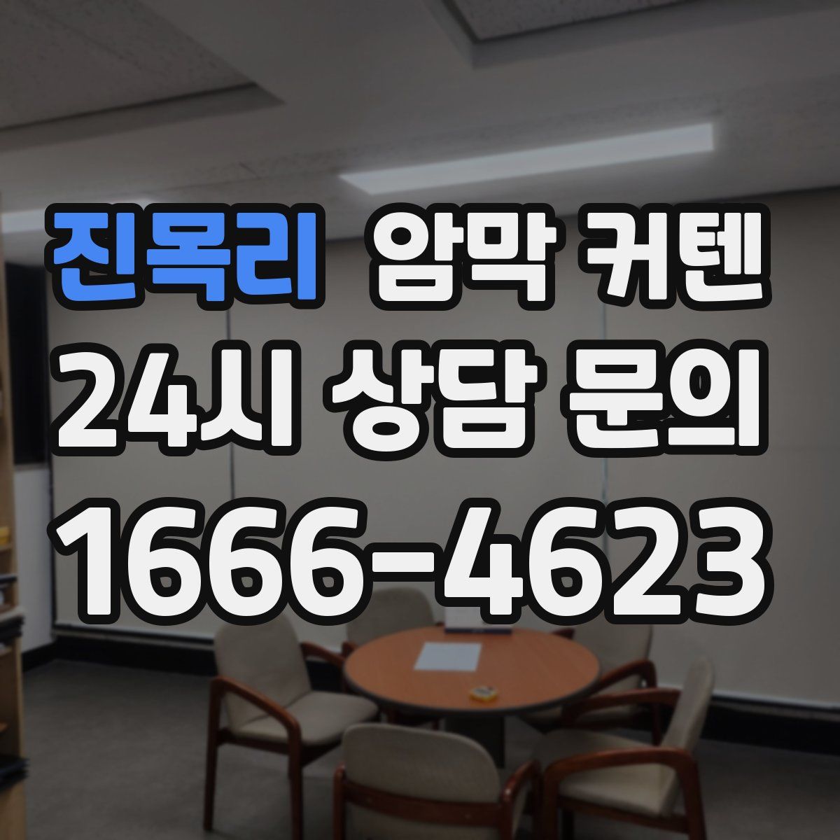 진목리 암막 커텐