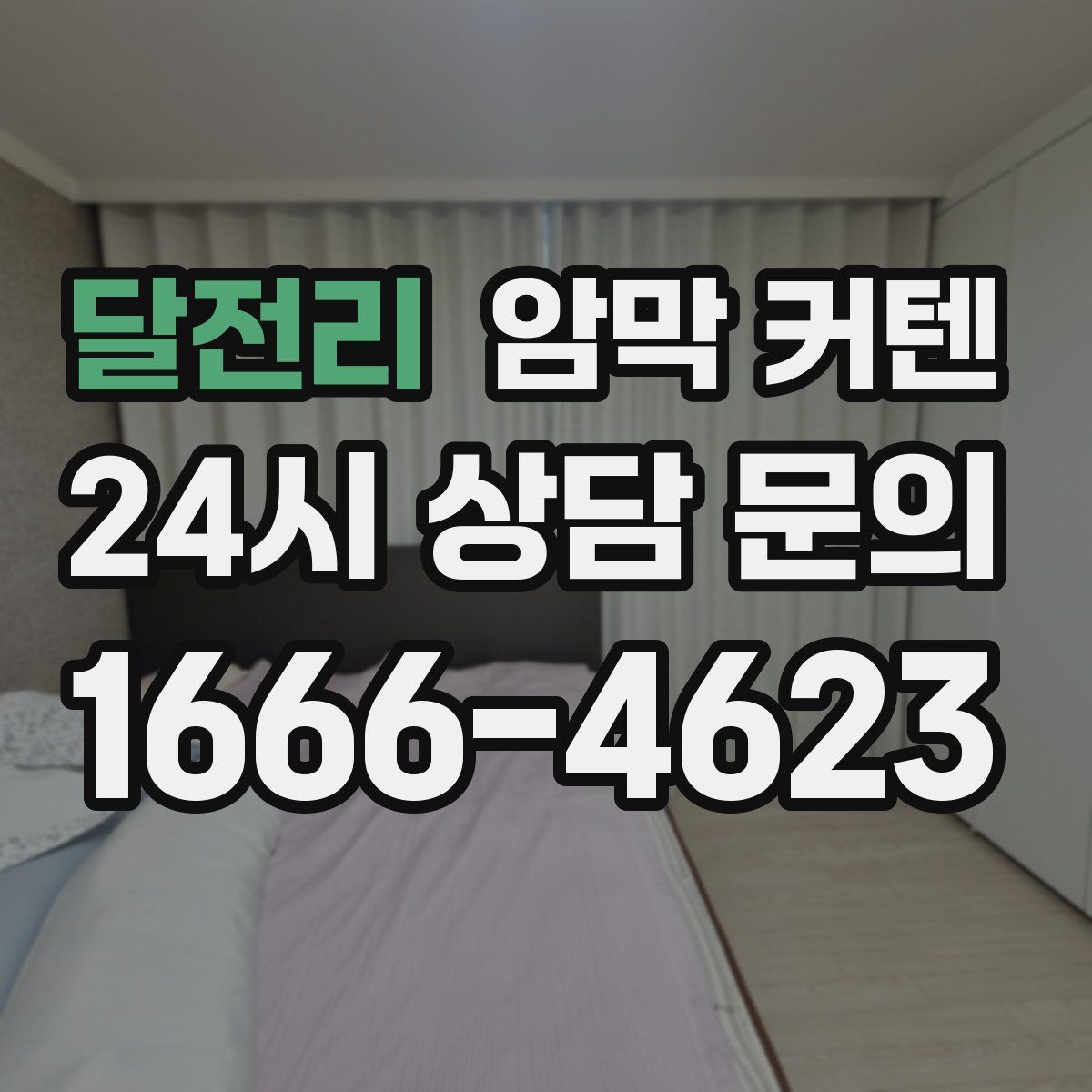 달전리 암막 커텐