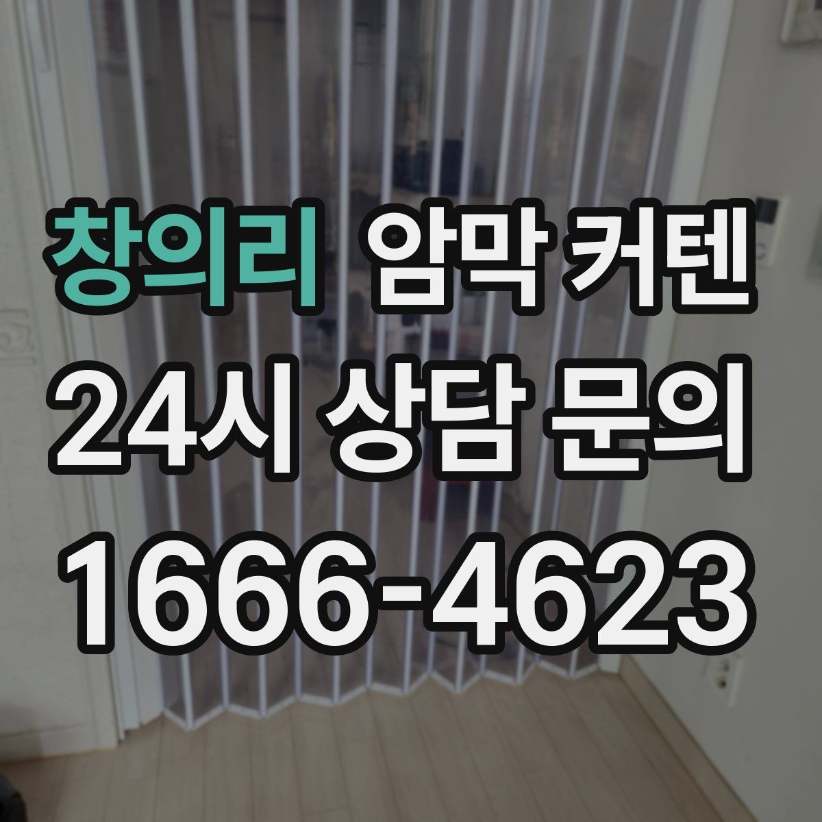 창의리 암막 커텐