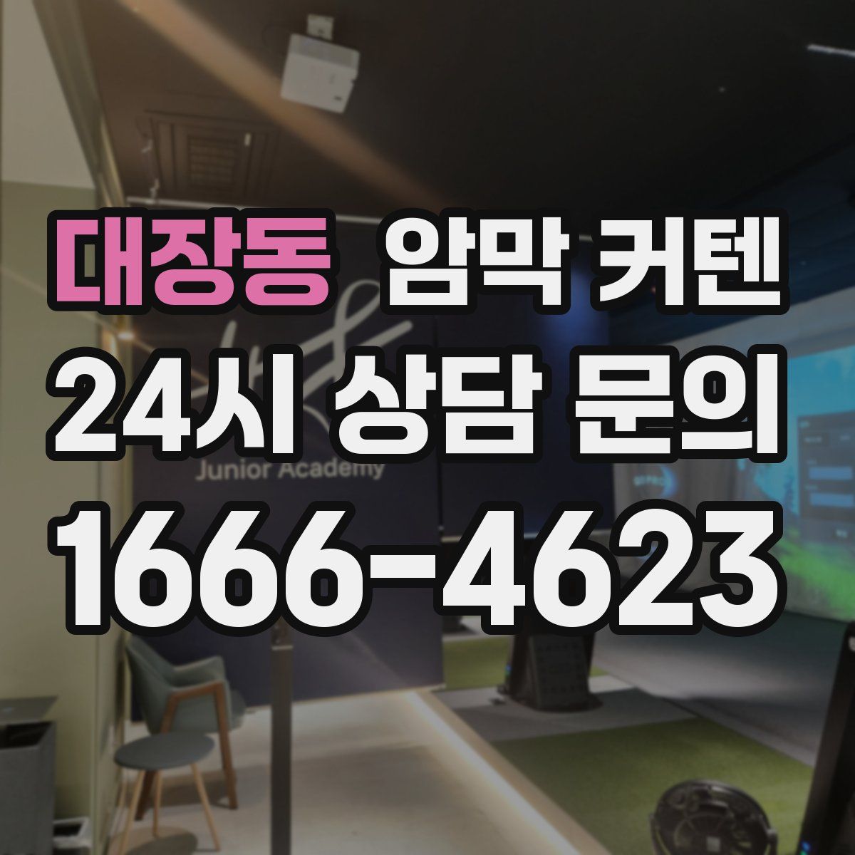 대장동 암막 커텐