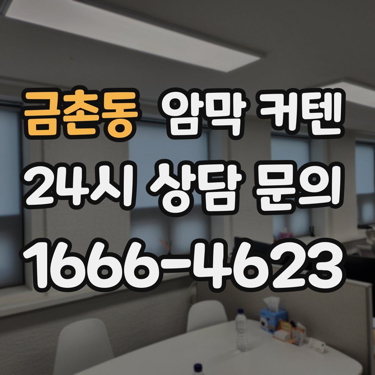 금촌동 암막 커텐