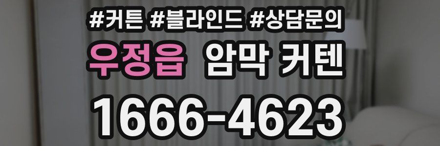 우정읍 암막 커텐
