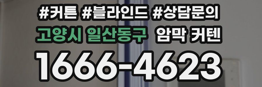 고양시 일산동구 암막 커텐