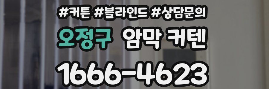 오정구 암막 커텐