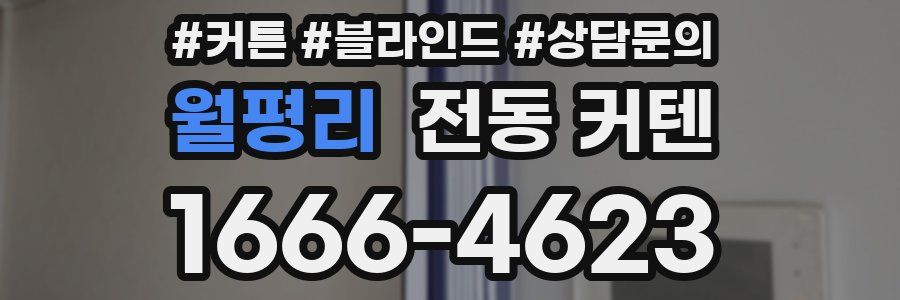 월평리 전동 커텐