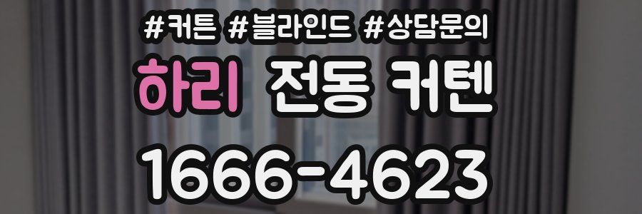 하리 전동 커텐