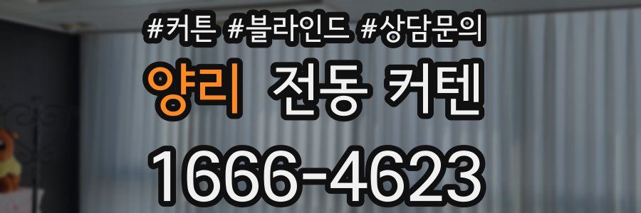 양리 전동 커텐