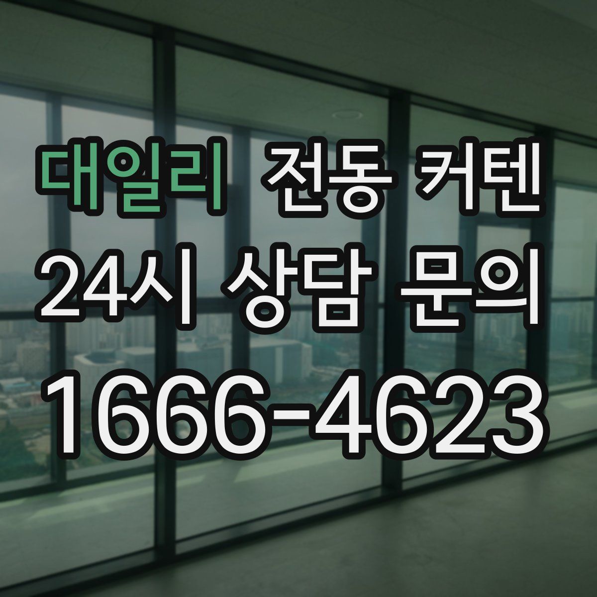대일리 전동 커텐