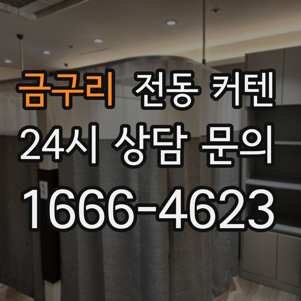 금구리 전동 커텐