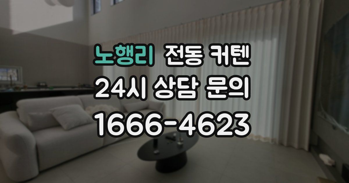 노행리 전동 커텐