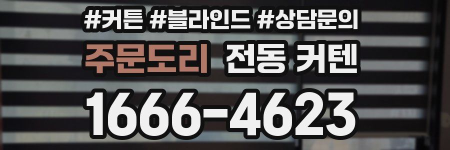주문도리 전동 커텐