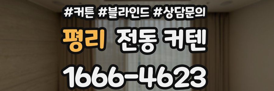 평리 전동 커텐