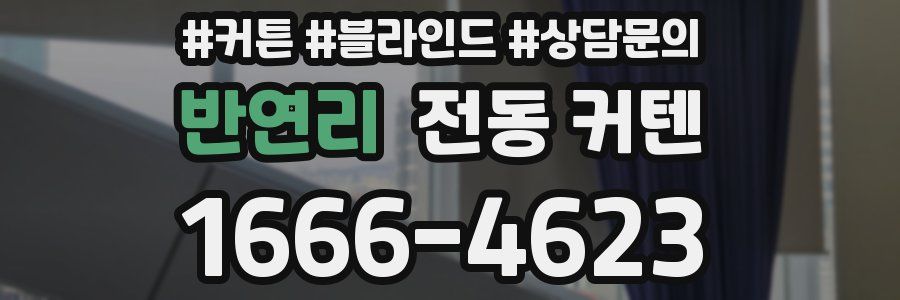 반연리 전동 커텐