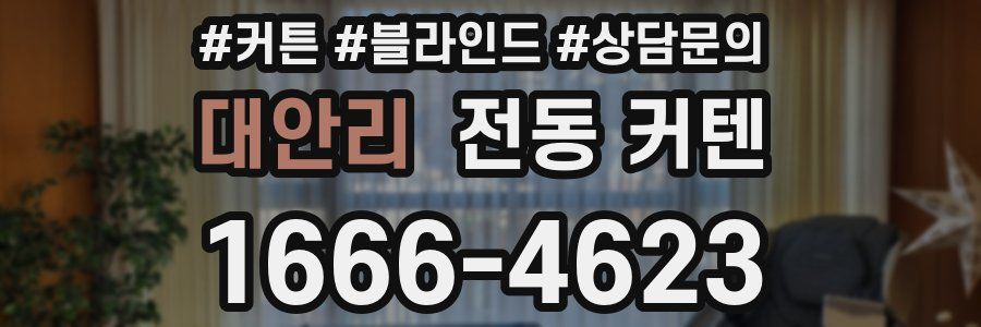 대안리 전동 커텐