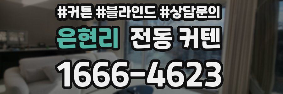 은현리 전동 커텐