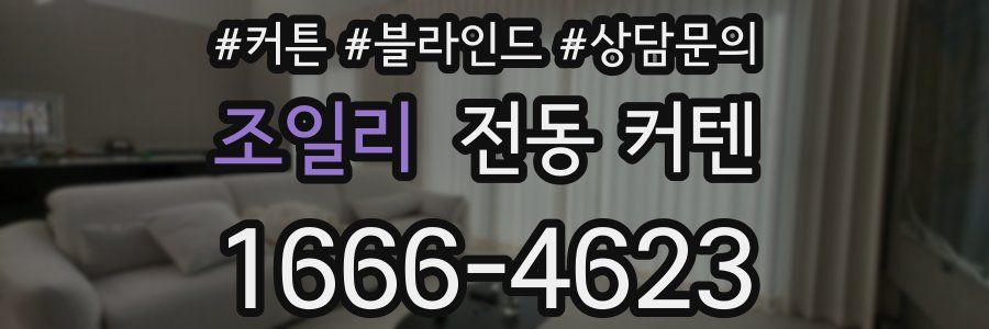조일리 전동 커텐