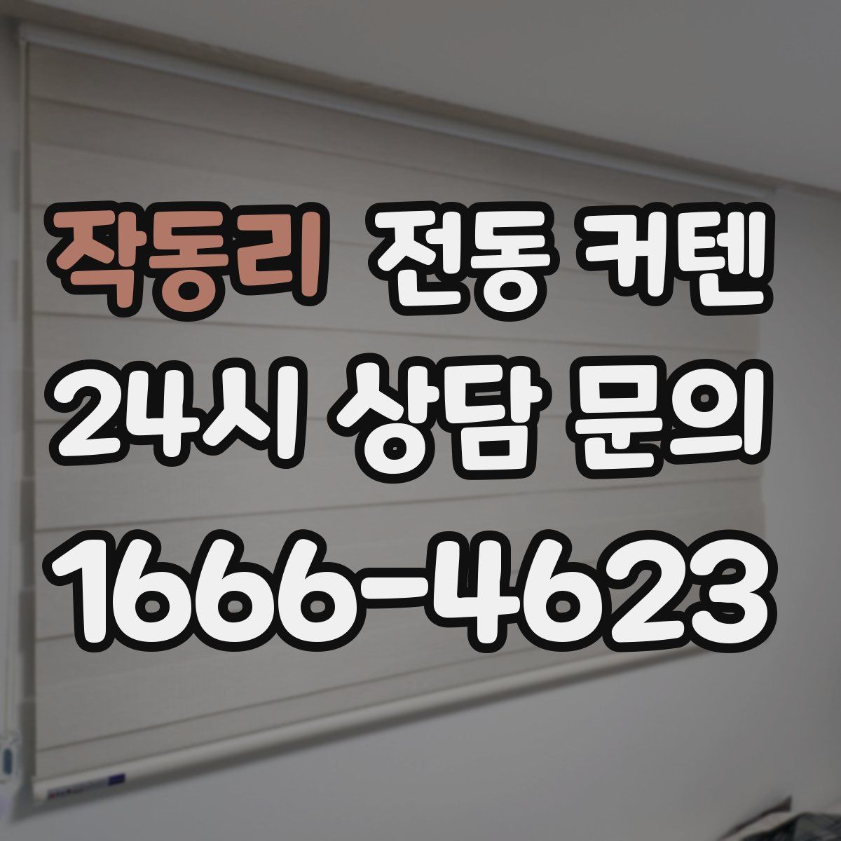 작동리 전동 커텐