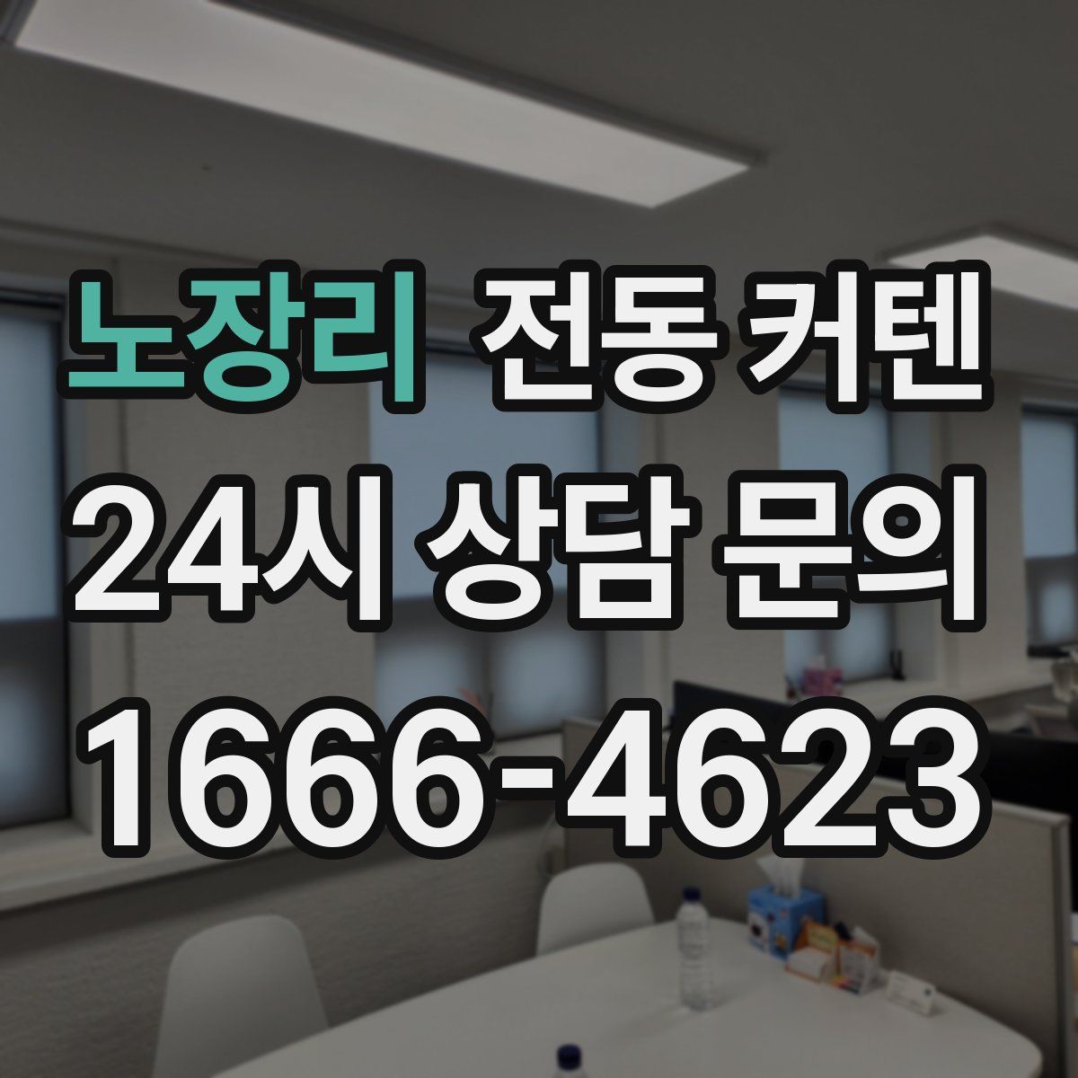 노장리 전동 커텐