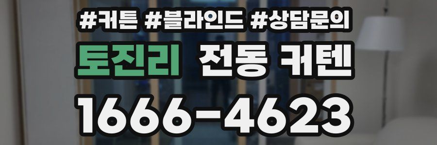 토진리 전동 커텐