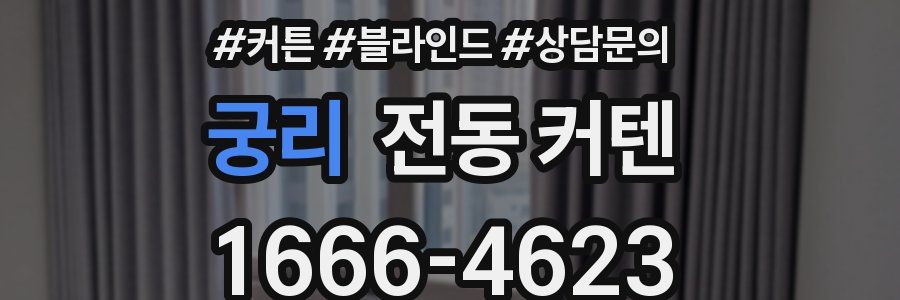 궁리 전동 커텐