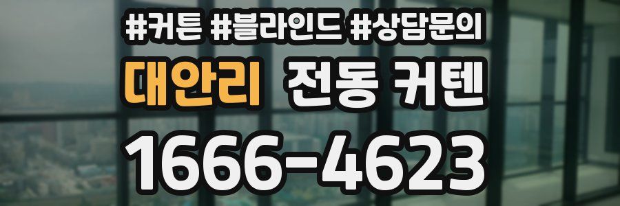 대안리 전동 커텐