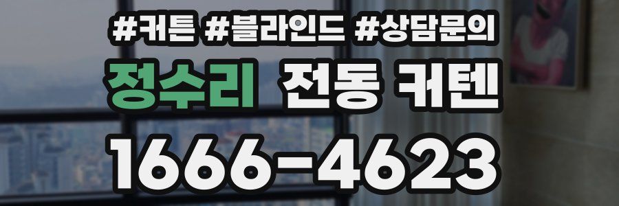 정수리 전동 커텐