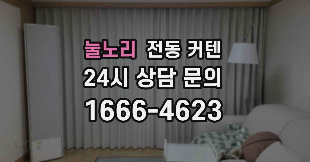 눌노리 전동 커텐