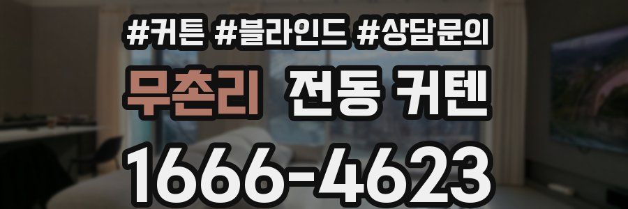 무촌리 전동 커텐