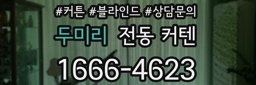 두미리 전동 커텐