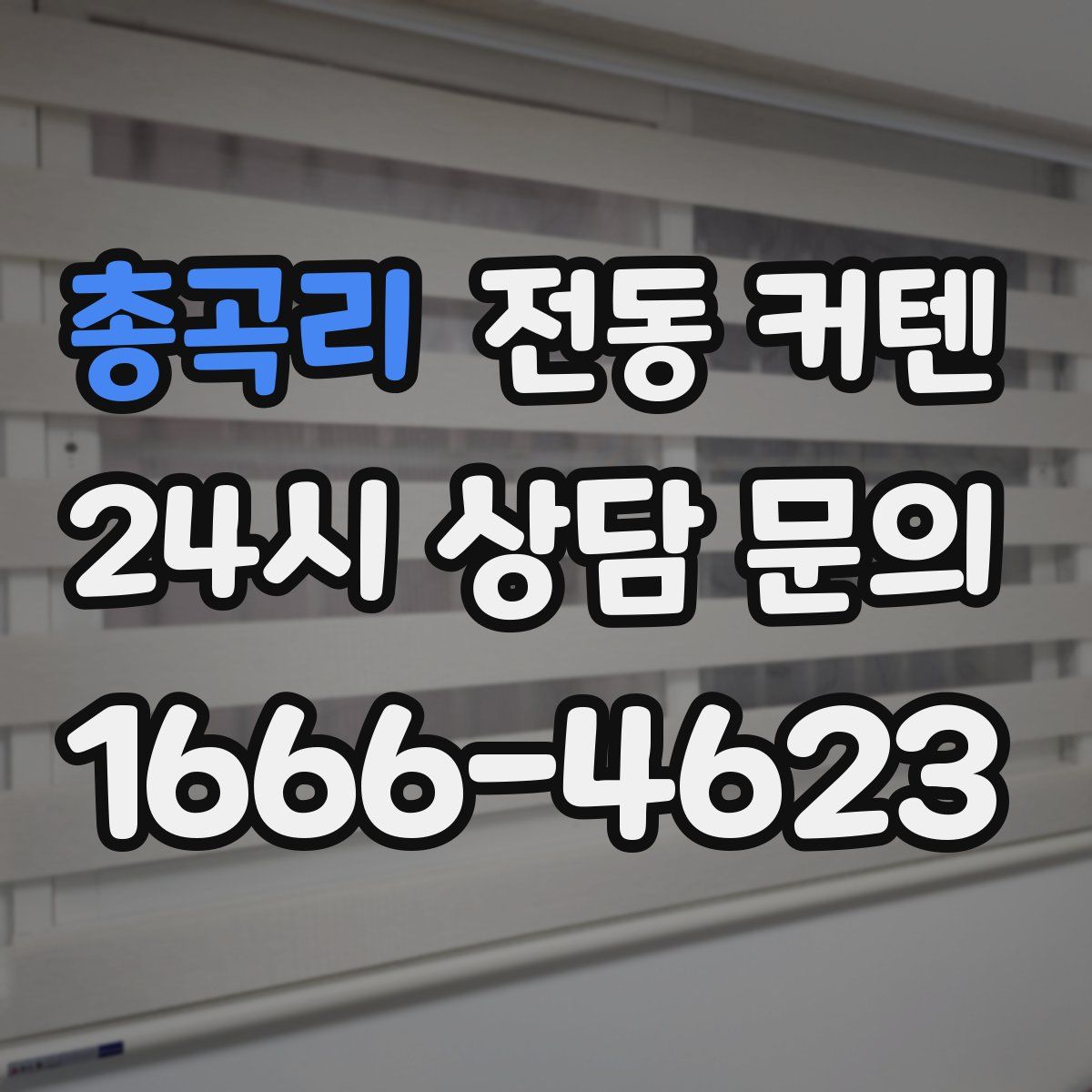 총곡리 전동 커텐