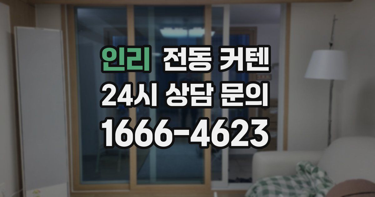 인리 전동 커텐