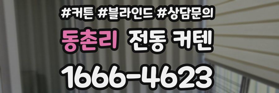 동촌리 전동 커텐