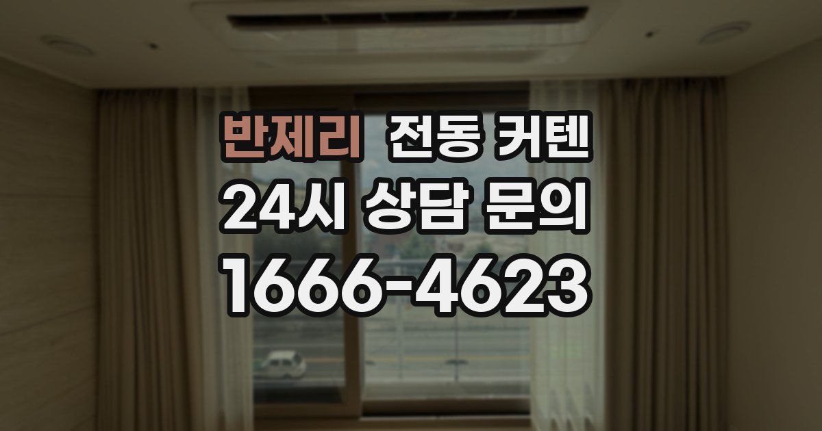 반제리 전동 커텐