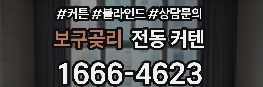 보구곶리 전동 커텐