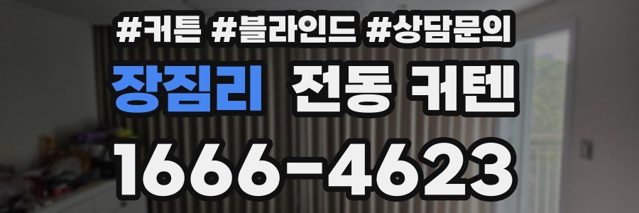 장짐리 전동 커텐