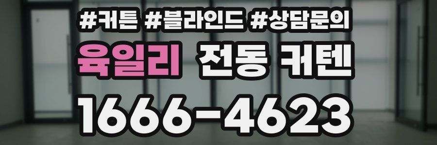육일리 전동 커텐