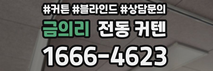 금의리 전동 커텐