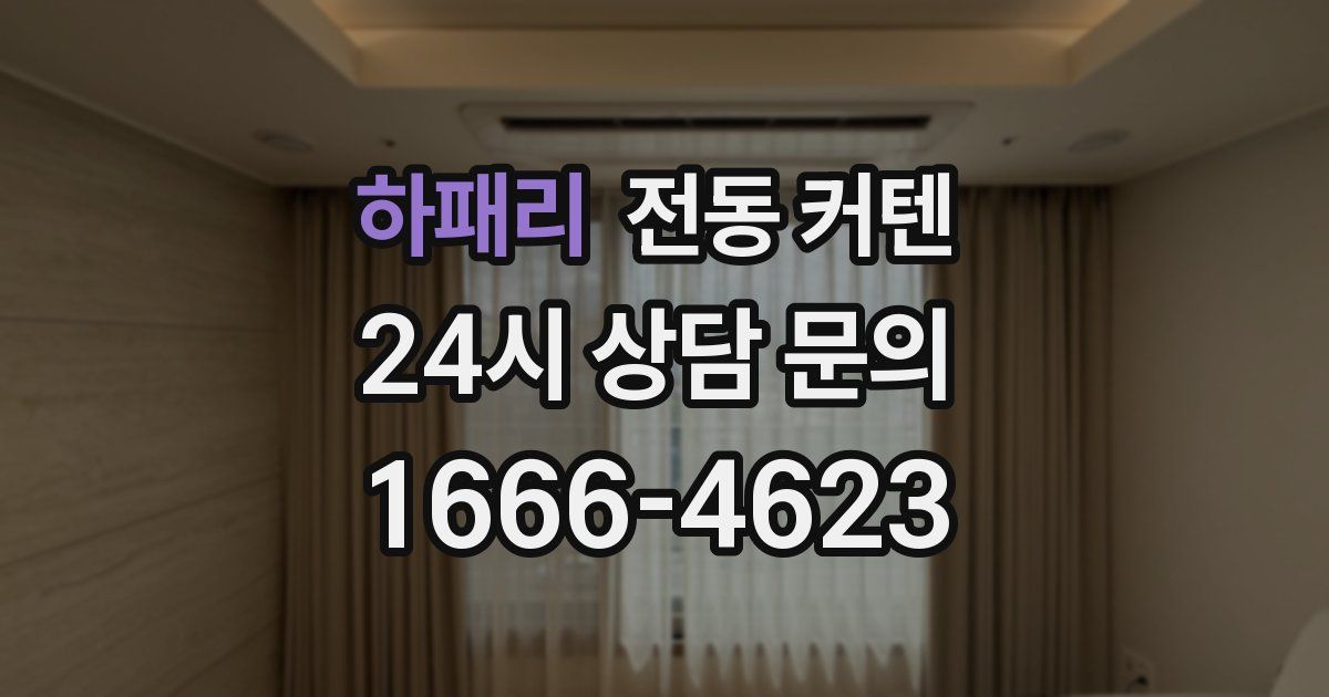 하패리 전동 커텐