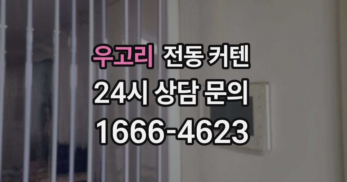 우고리 전동 커텐
