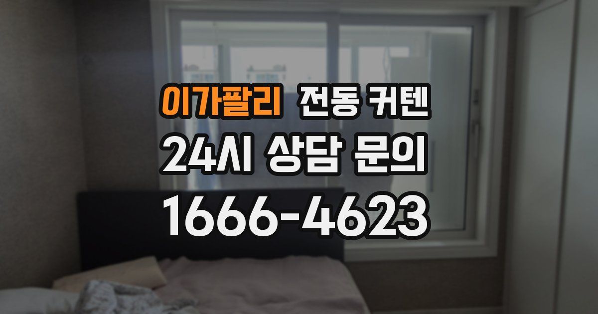 이가팔리 전동 커텐