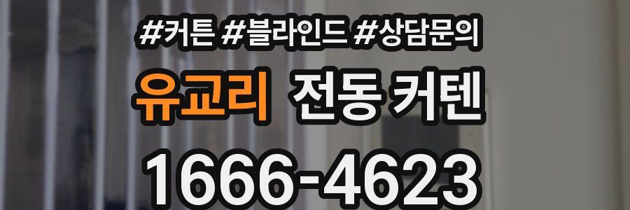 유교리 전동 커텐