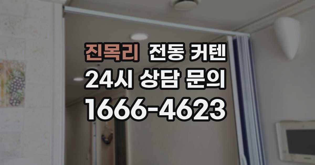 진목리 전동 커텐