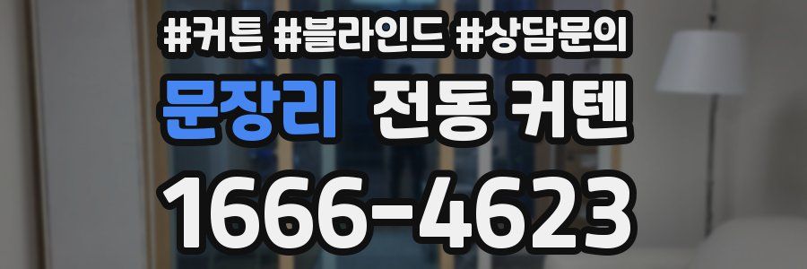 문장리 전동 커텐