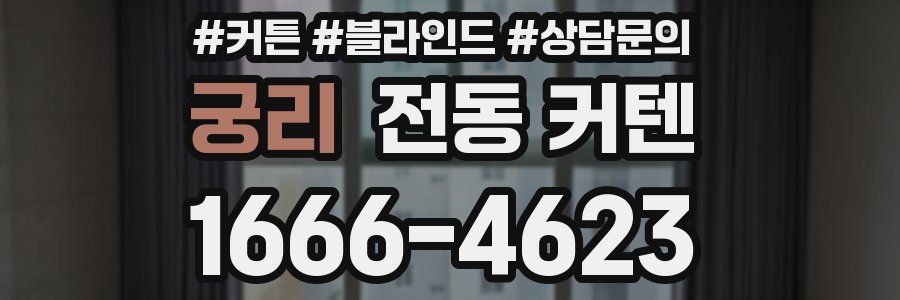 궁리 전동 커텐