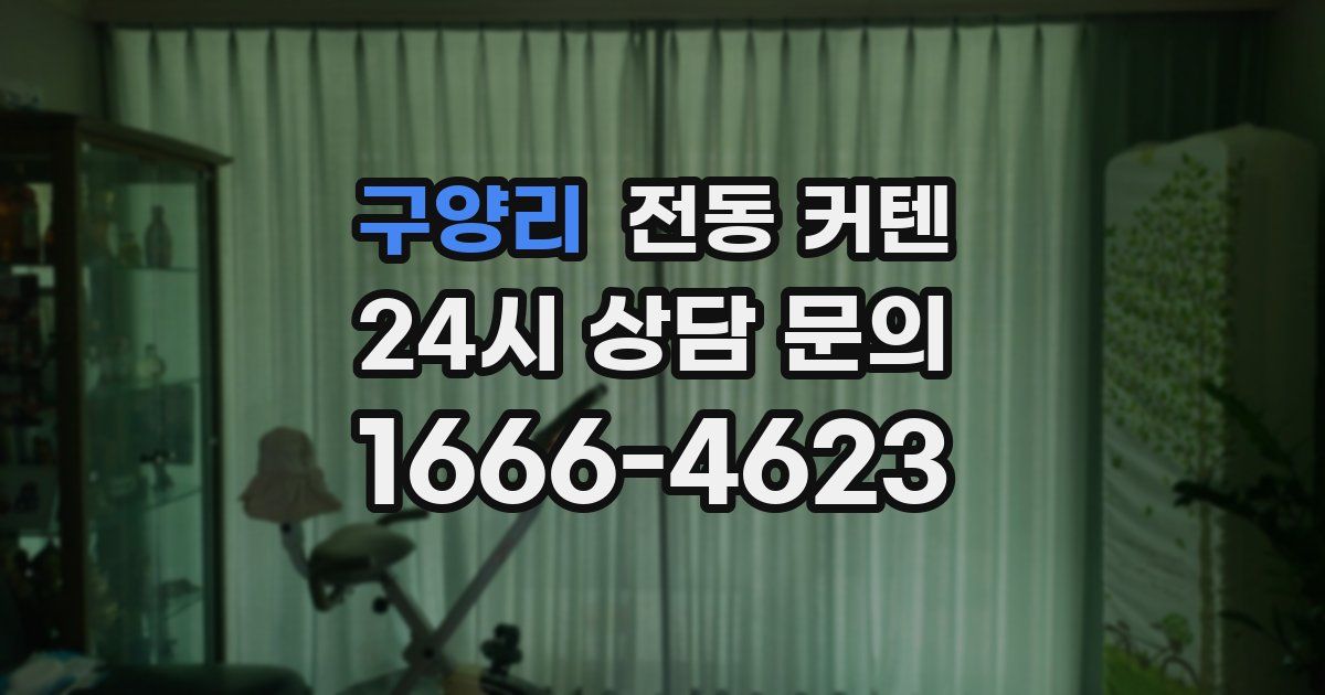 구양리 전동 커텐