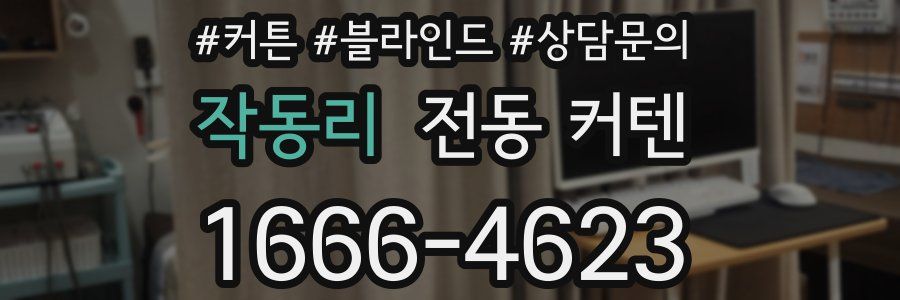 작동리 전동 커텐