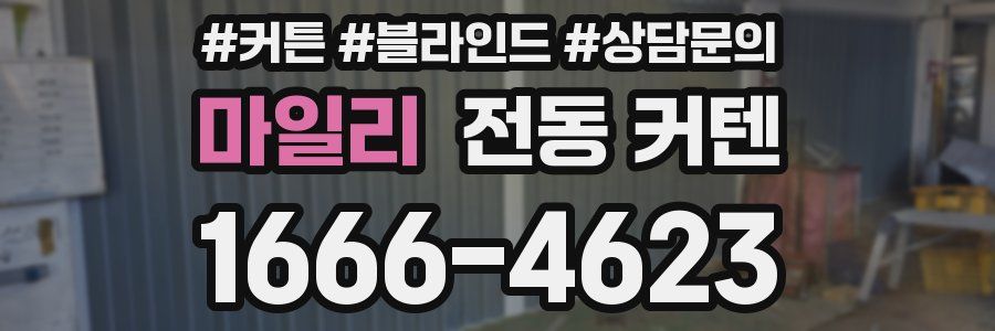 마일리 전동 커텐