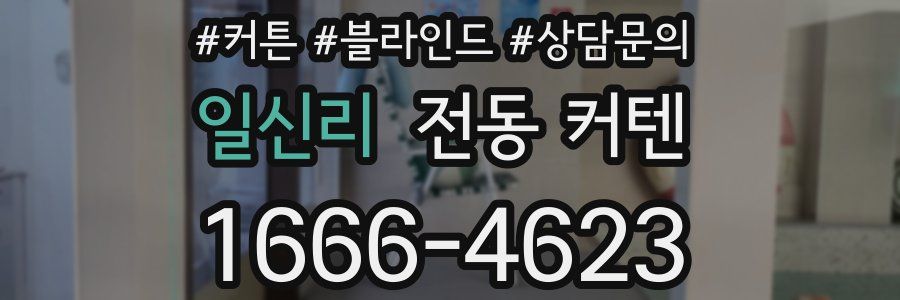 일신리 전동 커텐