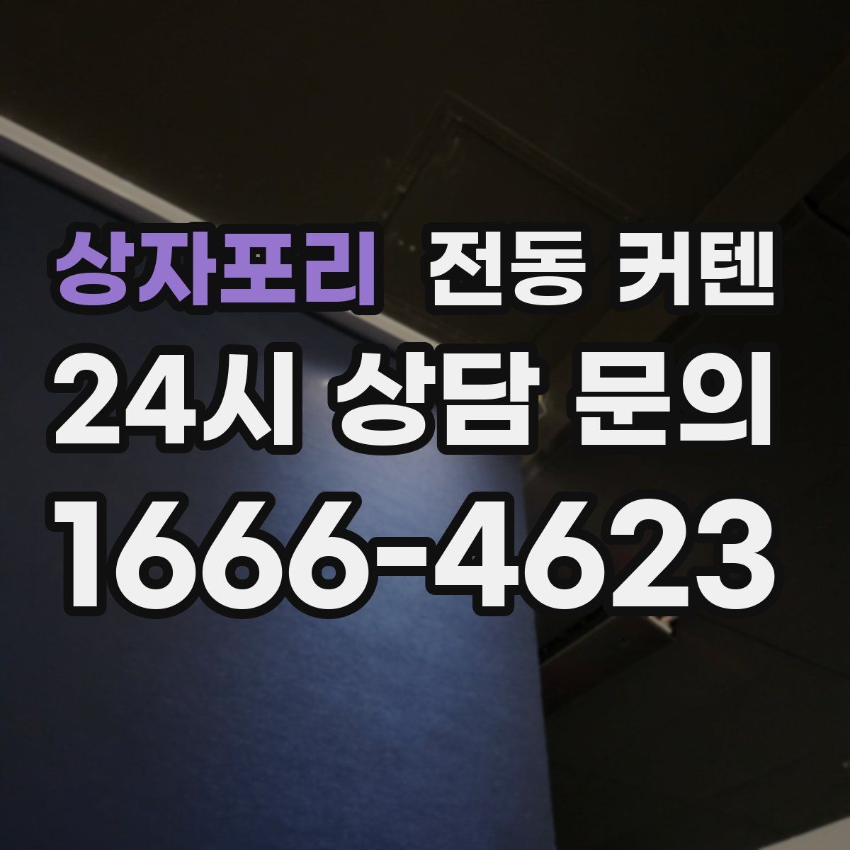 상자포리 전동 커텐